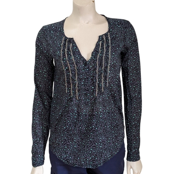 Scotch & Soda Tops - Maison Scotch Animal Print Top Size Petite